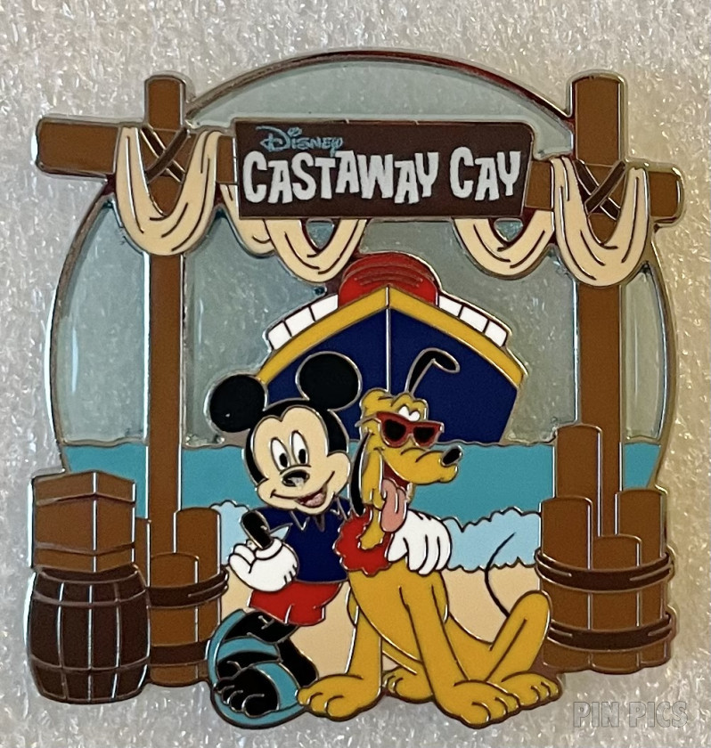 DCL - Mickey and Pluto - Castaway Cay