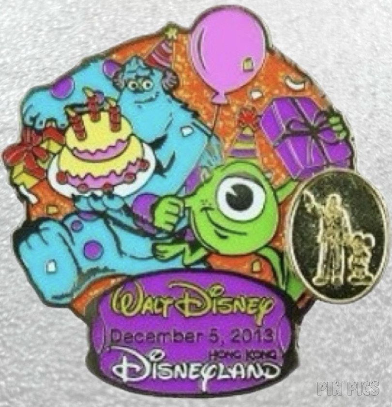 HKDL - Mike and Sully - Walt Disney's Birthday 2013 - Pixar Monster's Inc