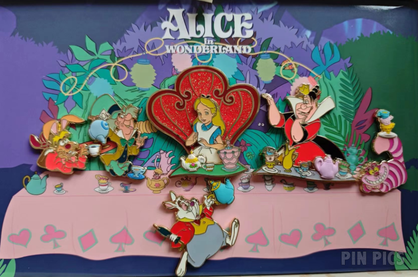 SDR - Alice in Wonderland Set - Foodie Party - Free-D