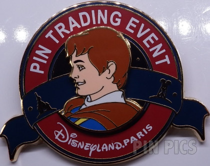 DLP - Princesses Tea Time Event - Pin Trading Event Logo - Prince Floriant