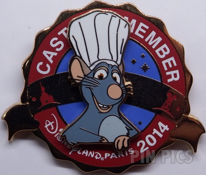 DLP - Cast Member 2014 Pin Trading Logo - Ratatouille (Remy)