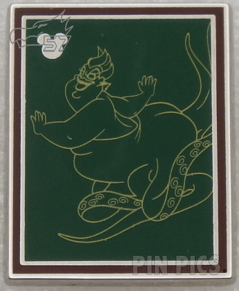 DLR - 2014 Hidden Mickey Series - Chalk Sketches - Ursula