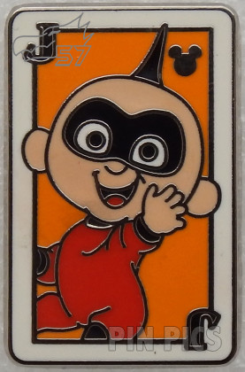 DL - Jack-Jack - Deck of Cards - Hidden Mickey 2014 - Incredibles