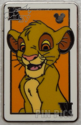 DL - Simba - Lion King - Cards - Hidden Mickey