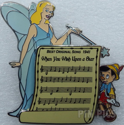 DSSH - Blue Fairy and Pinocchio - When You Wish Upon a Star - Best Original Song - Music Sheet