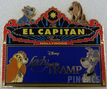 DSSH - Lady and the Tramp - Marquee - El Capitan Hollywood - Jock and Trusty