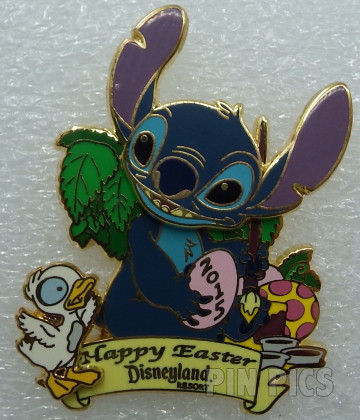 DLR - Easter 2015 - Stitch with duckling