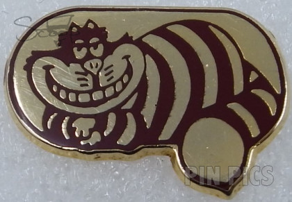 10906 - Cheshire Cat - Gold Background