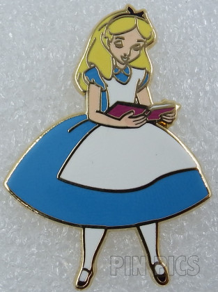 Alice Reading a Book - Alice in Wonderland 65th Anniversary - Down the Rabbit Hole