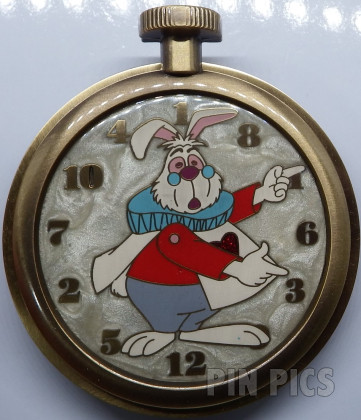 WDI - White Rabbit Pocket Watch - Alice in Wonderland