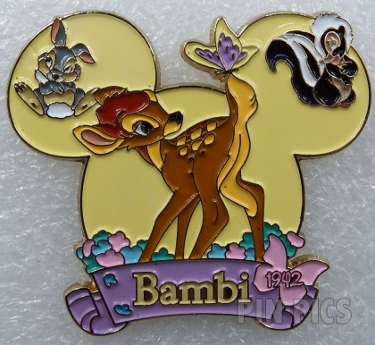 The Bradford Exchange - Bambi, Thumper and Flower - Magical Moments of Disney