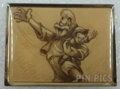 Japan - Pinocchio - Art of Disney - Magic of Animation - From a Frame Set