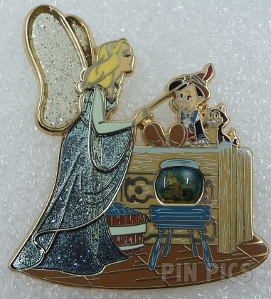 DS - Blue Fairy and Pinocchio - Designer Collection 
