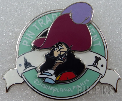 DLP - Captain Hook - Pin Trading Event  - Back to Neverland 