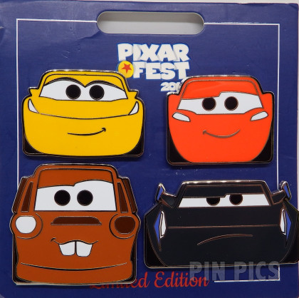DL - Pixar Fest 2018 - CARS 3 - 4 Pin Set