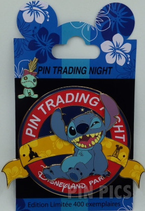 DLP - Pin Trading Night PTN - Stitch & Scrump - Super Jumbo