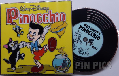 Pinocchio, Jiminiy Cricket, Figaro and Cleo - Vintage Vinyl
