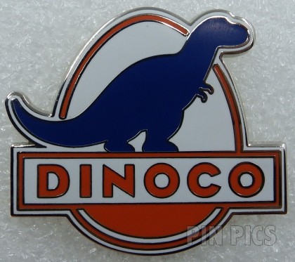 DLR - Dinoco Logo Cars Pin