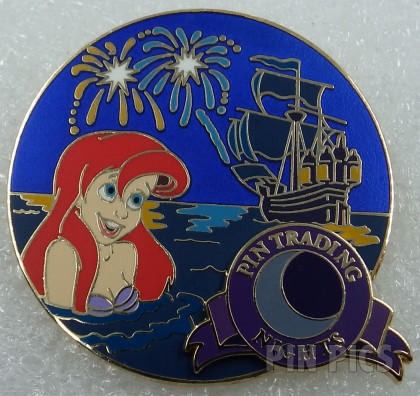 Ariel and Ship - Little Mermaid - Pin Trading Nights
