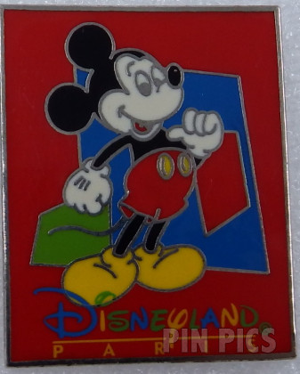 DLP - Mickey Mouse - Disneyland Paris - Red Logo