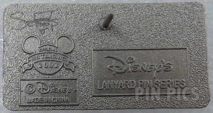 13542 - WDW - Dopey License Plate - Cast Lanyard Series