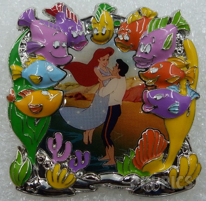 DS - Eric and Ariel - Little Mermaid - Fish Frame Series