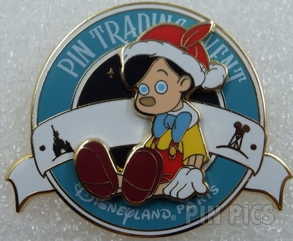 DLP - Pinocchio as a Wooden Boy - Christmas Time Pin Event - PTE