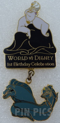 WDW - Ursula, Flotsam & Jetsam - World of Disney 1st Anniversary