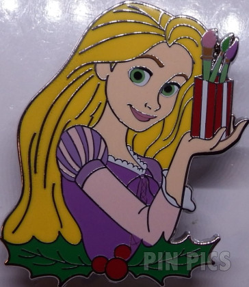 Rapunzel - Tangled - Paint Brushes - Gift For You - Reveal Conceal - Present - Holiday