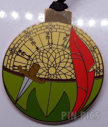 Peter Pan - Compass, Dagger and Red Feather - Ornament - Advent Calendar - Holiday