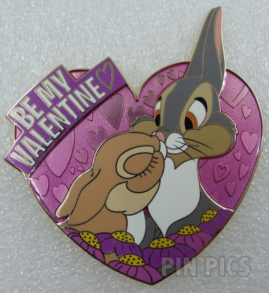 WDI - Thumper and Miss Bunny - Be My Valentine - Bambi - Valentine's Day 2021 - Heart - Holiday