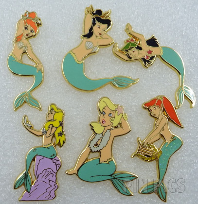 Loungefly - Mermaid Lagoon - Peter Pan - Mystery - Pins Break the Internet