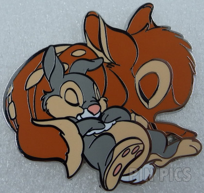 DLP - Bambi and Thumper sleeping - Bambi Booster
