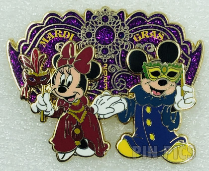 Mickey and Minnie - Mardi Gras - Holiday