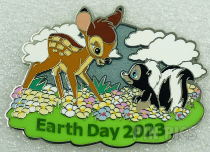 Bambi and Flower - Earth Day