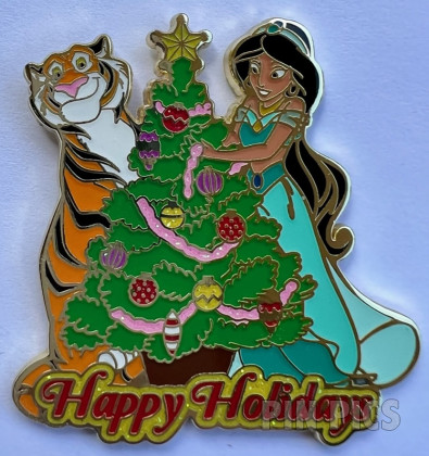 DPB - Jasmine and Rajah - Aladdin - Happy Holidays