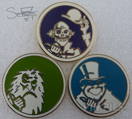 WDW - Ezra, Gus and Phineas - Haunted Mansion - Hitchihiking Ghosts - Collection