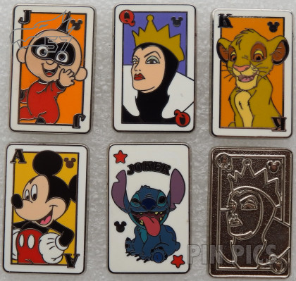 DL - Deck of Cards Set - Hidden Mickey 2014