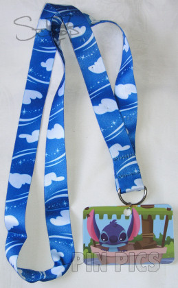 Lanyard and Card - Baby Characters in Vehicles - Starter - Stitch