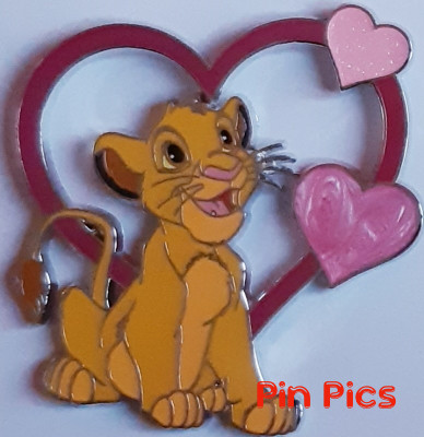 DLP - Simba - Valentine Heart - Lion King