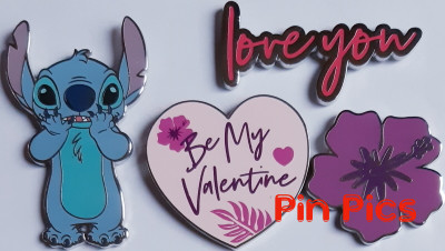 DLP - Stitch - Lilo and Stitch - Valentine - Booster set