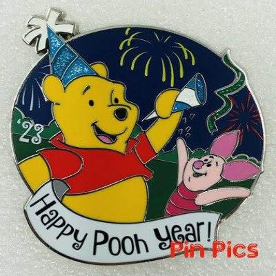 DS - Pooh and Piglet - Happy Pooh Year - Holiday
