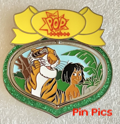 WDW - Mowgli and Shere Khan - Jungle Book - Pop Century Resort - Spinner Holiday Ornament - Christmas 2022