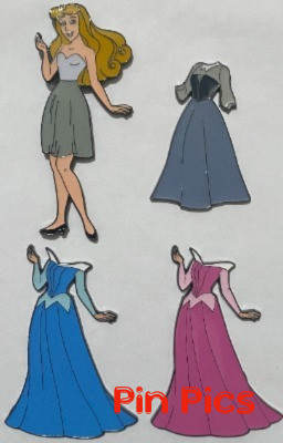 Loungefly - Aurora Magnetic Paper Doll Set - Sleeping Beauty
