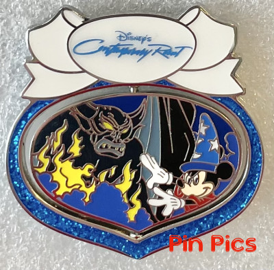 WDW - Sorcerer Mickey and Chernabog - Contemporary Resort - Spinner Holiday Ornament - Christmas 2022