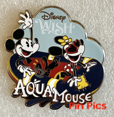 DCL - Mickey and Minnie - Wish Aqua Mouse
