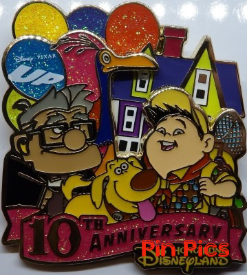 HKDL - Carl, Kevin, Dug, House, Russell - Pixar UP - 10th Anniversary