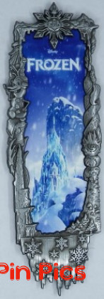 Artland - Frozen - Framed Poster - Elsa's Ice Palace and Olaf - Jumbo