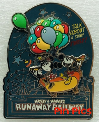 Mickey and Minnie - Hotdog and Balloons - Runaway Railway