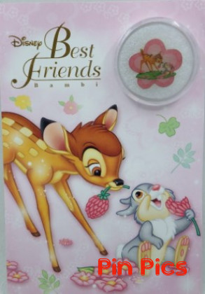19231 - JDS - Bambi and Thumper - Best Friends - Pins and Postcards